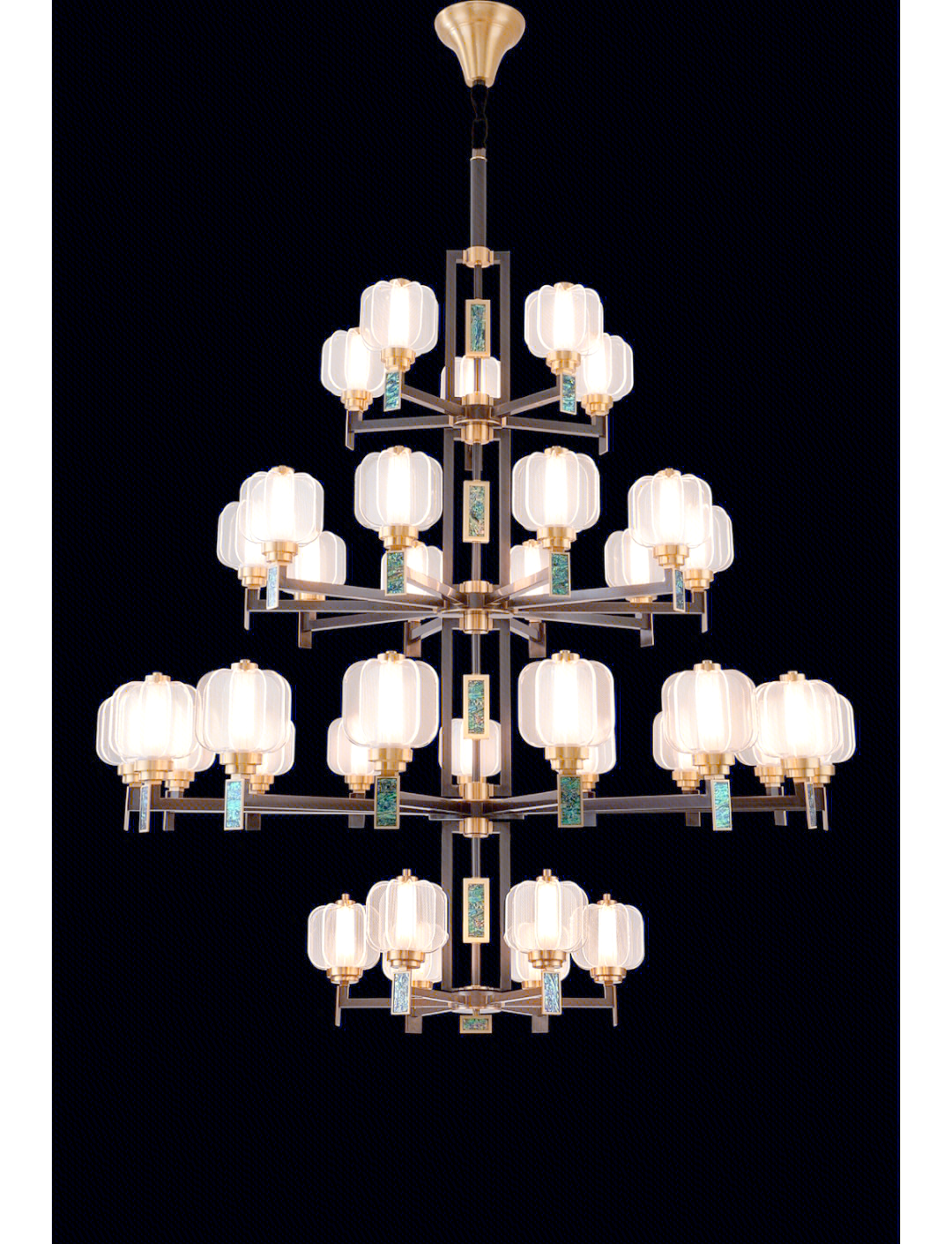 贝壳灯具 千年工艺的现代演绎